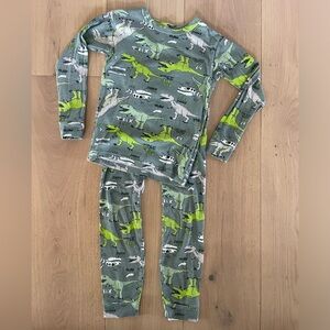 babyGap Organic Cotton PJ Set, T-Rex Dinosaur, 6 Years